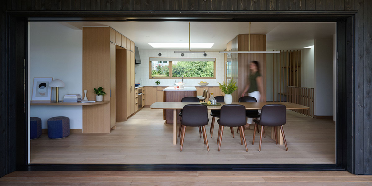 Large Glass Doors and Scenic Doors Create Seamless Indoor-Outdoor Living Spaces