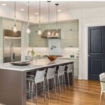 Masonite Interior Two Panel Navy Kitchen Door Masonite Interior Two Panel Navy Kitchen Door