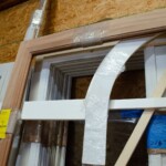 Custom wood screen ready to be shipped.